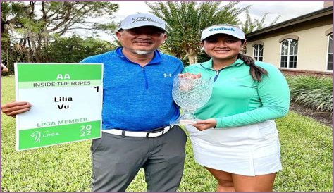 Lilia Vu (golfer) family, parents, siblings, boyfriend, children